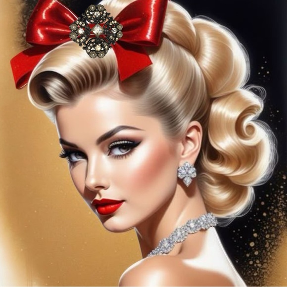 Vintage Silver Tone Maltese Cross Pendant Pin Brooch 1950 one owner authentic - Picture 11 of 16